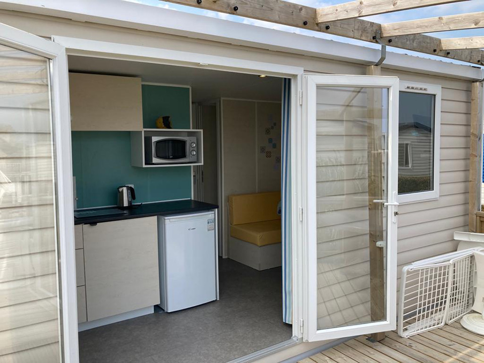 MOBILE-HOME DUO-CONFORT 2/4 pers. 18m² + terrasse - Modèle 2019