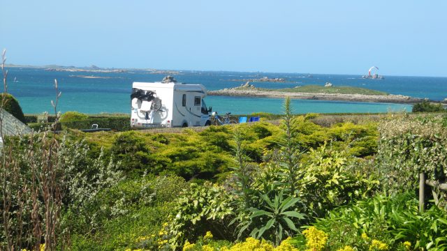 Emplacement avec vue mer 